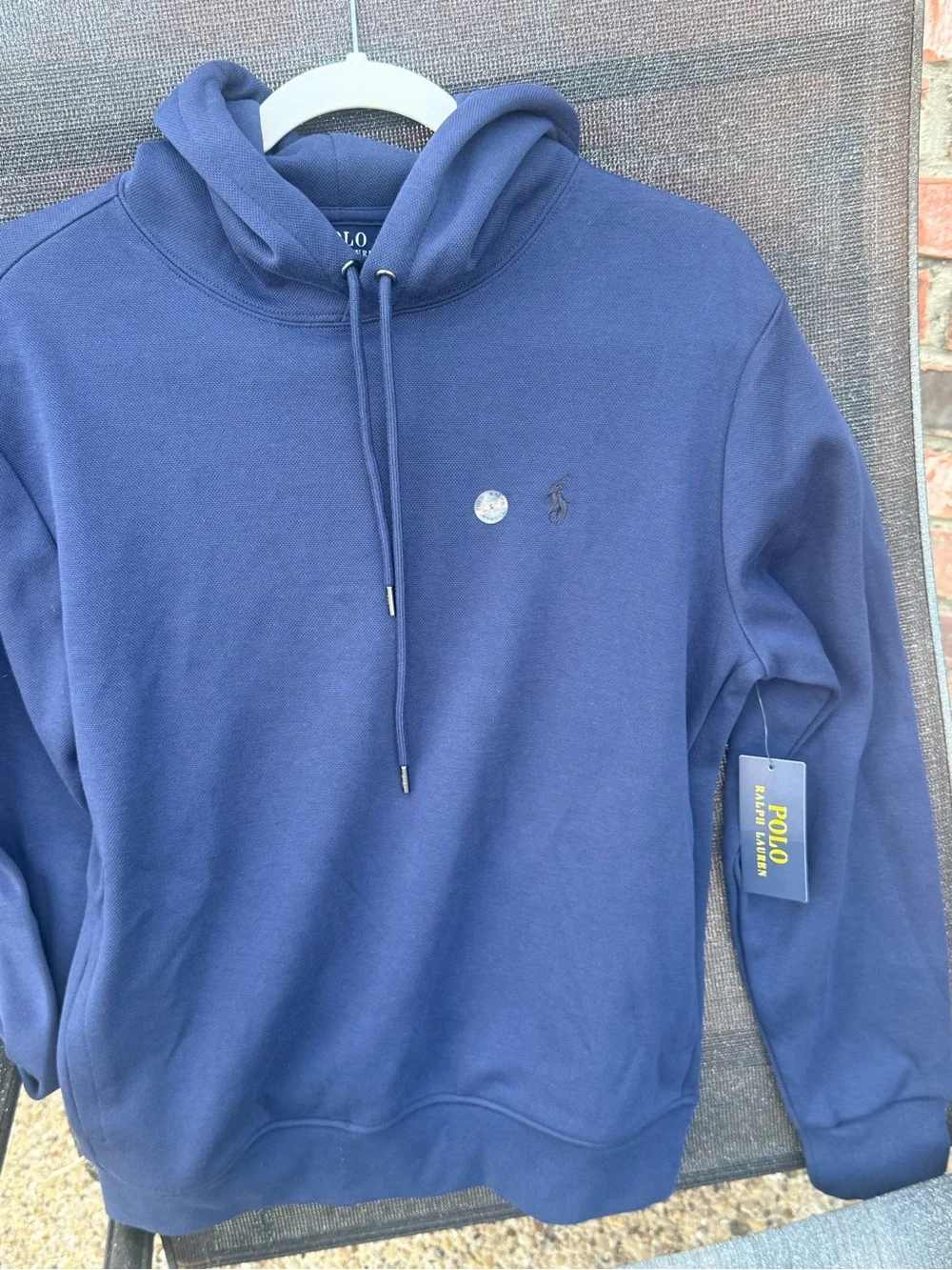 Polo by Ralph Lauren Navy Pullover Hoodie